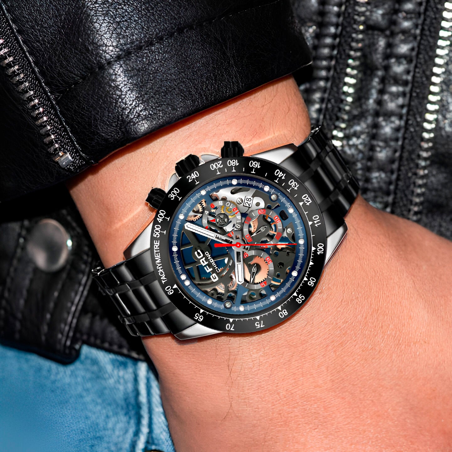 reloj G force negro