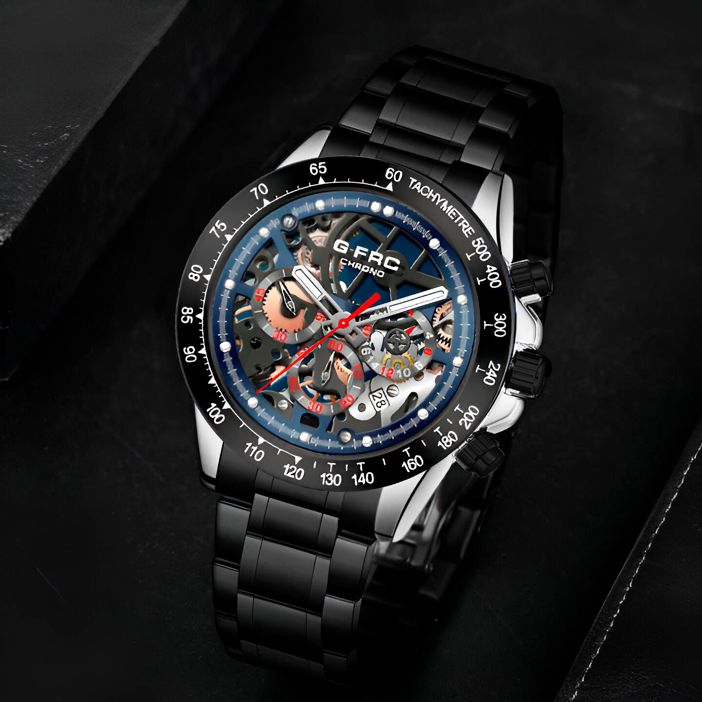 reloj G force negro