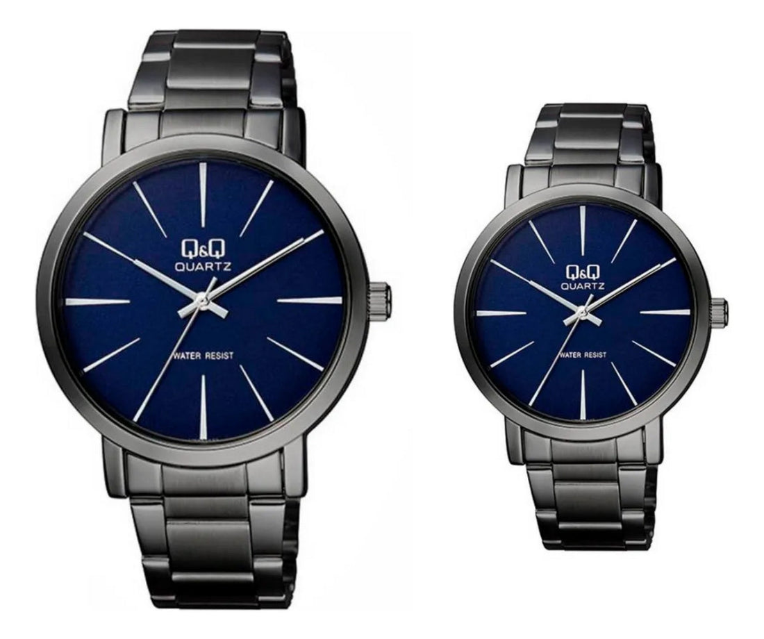 reloj Qyq black and blue